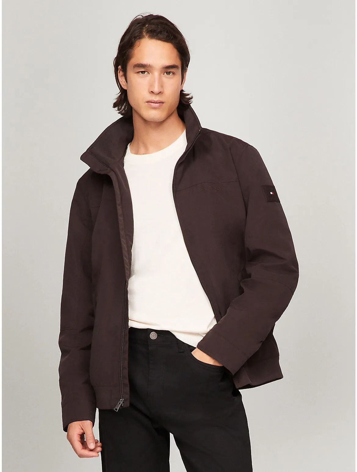 Tommy Hilfiger Men's Hilfiger Water Resistant Windbreaker