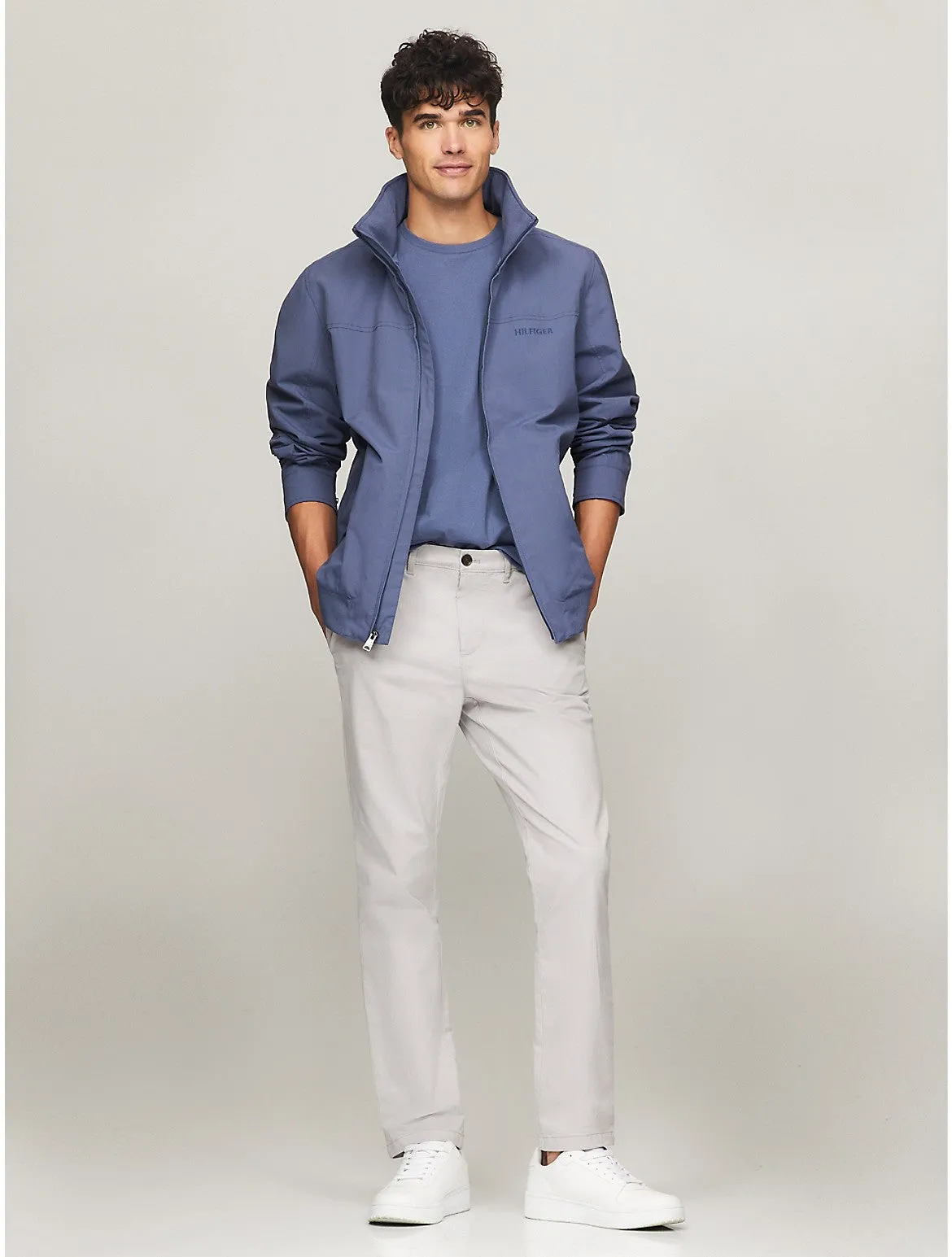 Tommy Hilfiger Men's Hilfiger Water Resistant Windbreaker