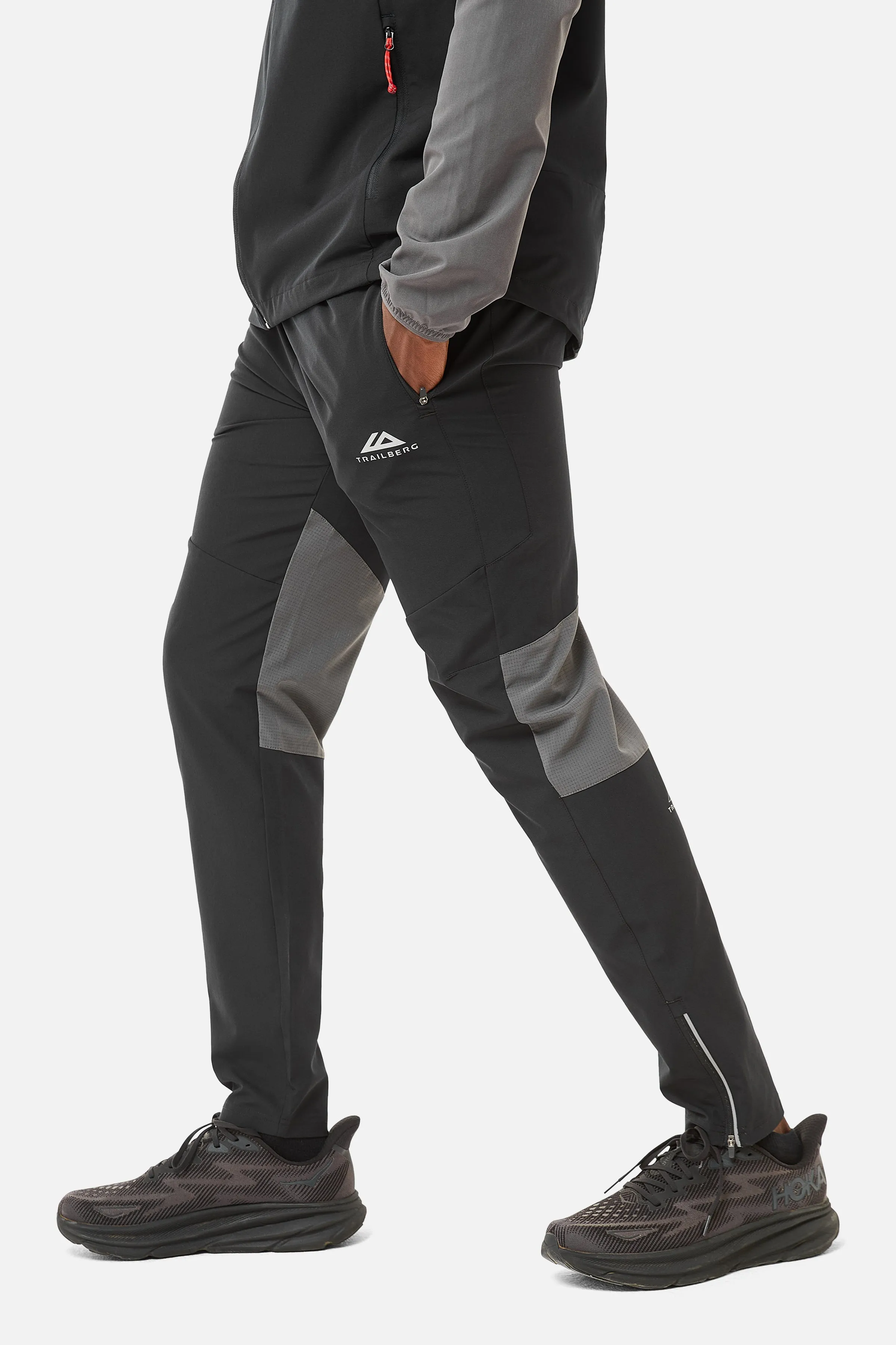Trailberg Rapid Ventilate Pants - Black / Grey
