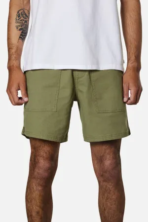 Trails 6.5" Short In Olive