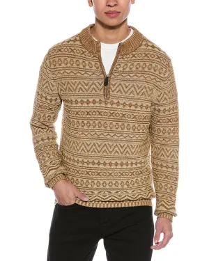 tyler böe Patterned 1/4-Zip Sweater