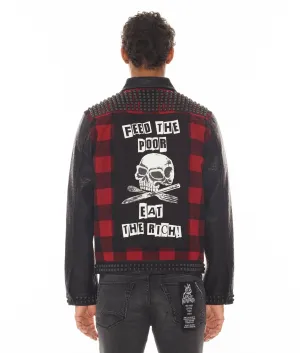 TYPE II DENIM JACKET IN PLAID