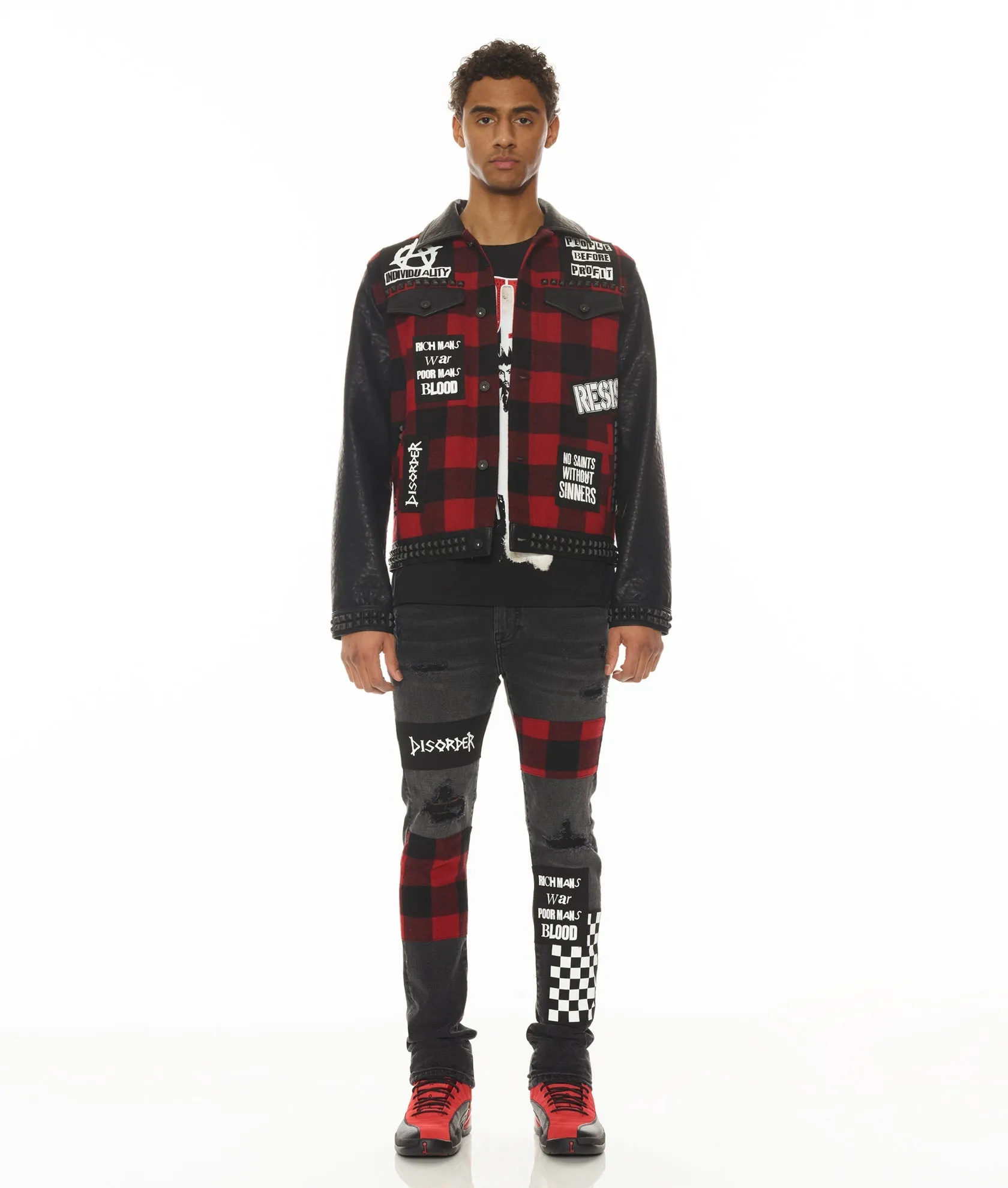 TYPE II DENIM JACKET IN PLAID