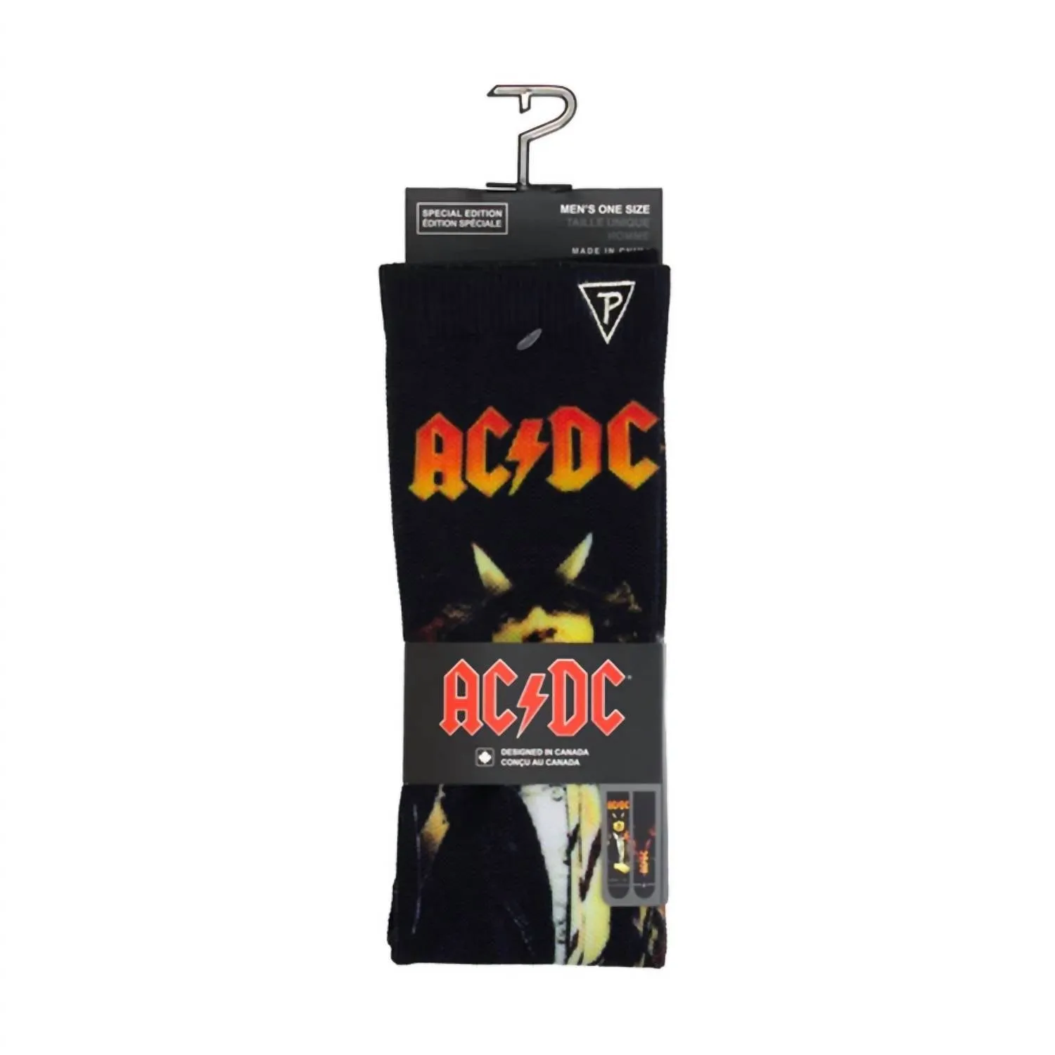 Unisex - Ac/dc Highway To Hell Sock In Black