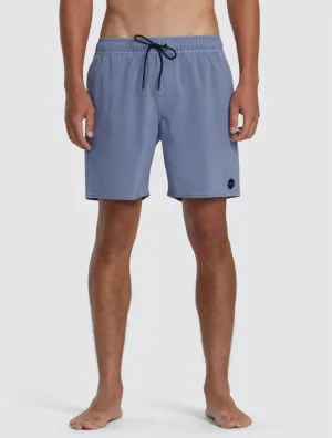 Va Pigment Elastic Short In Blue Tide
