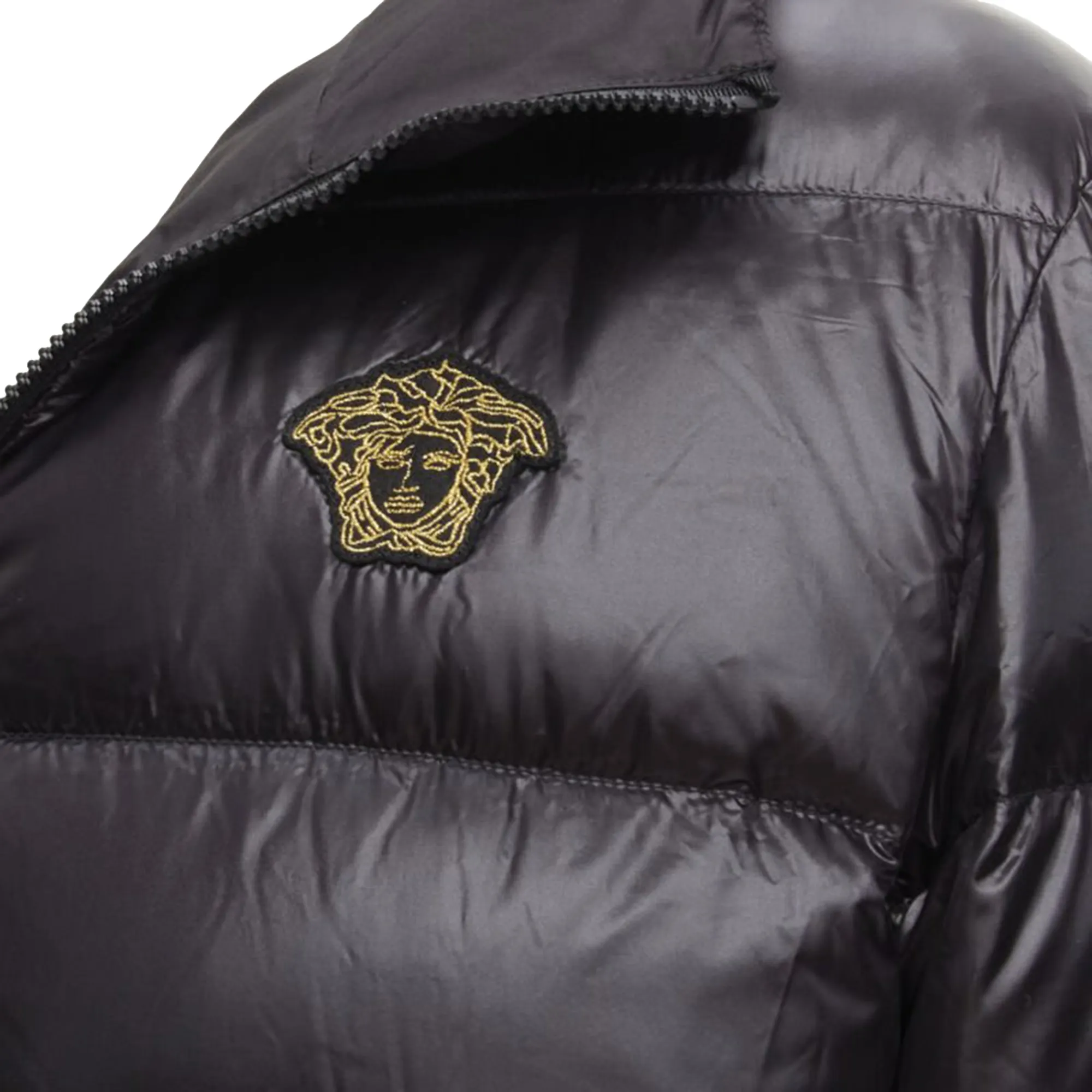 Versace Medusa Badge Goose Down Duvet Puffer Jacket