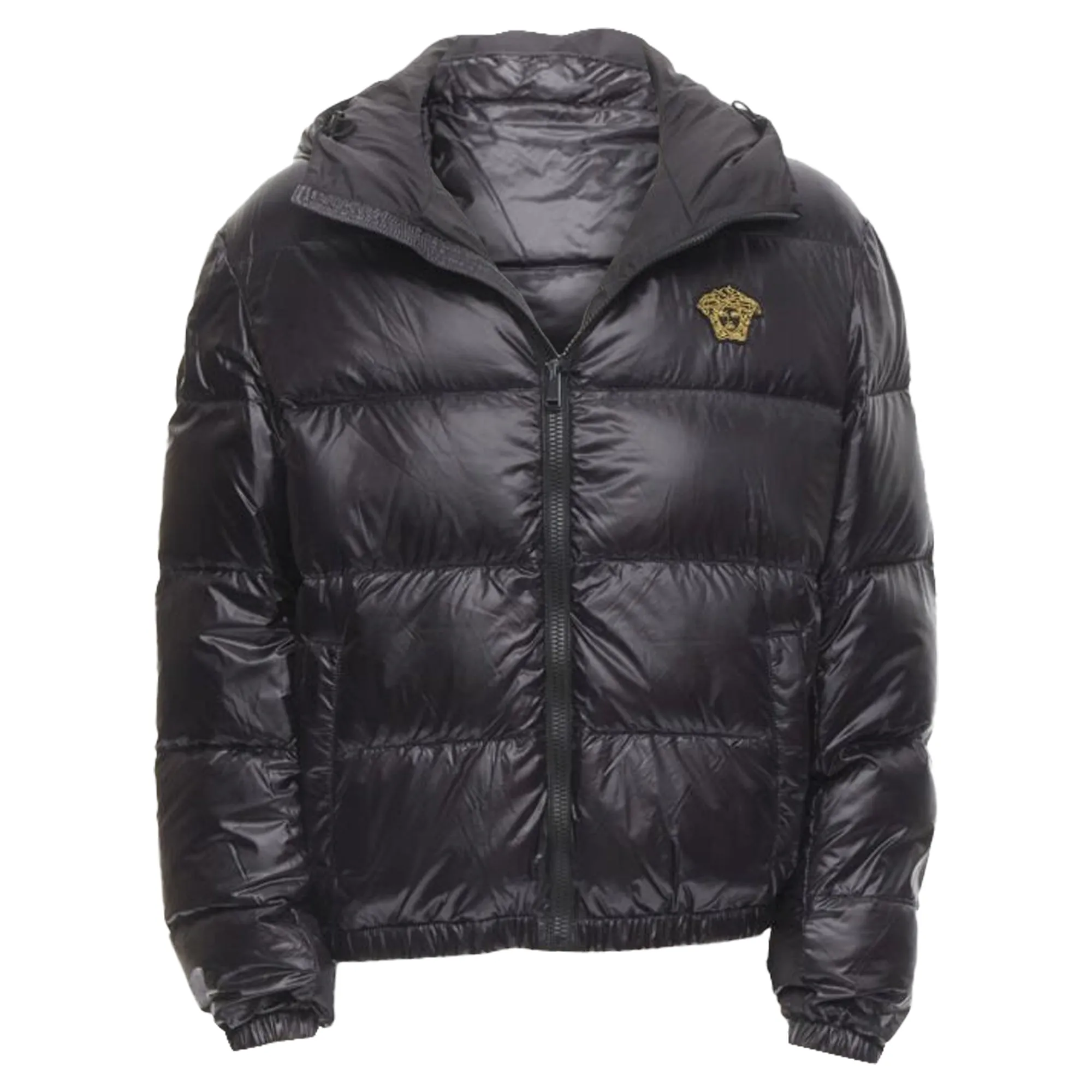 Versace Medusa Badge Goose Down Duvet Puffer Jacket