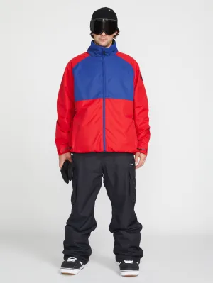 Volcom 2836 Insulated Men's Snowboarding & Ski Jacket Red Volcom