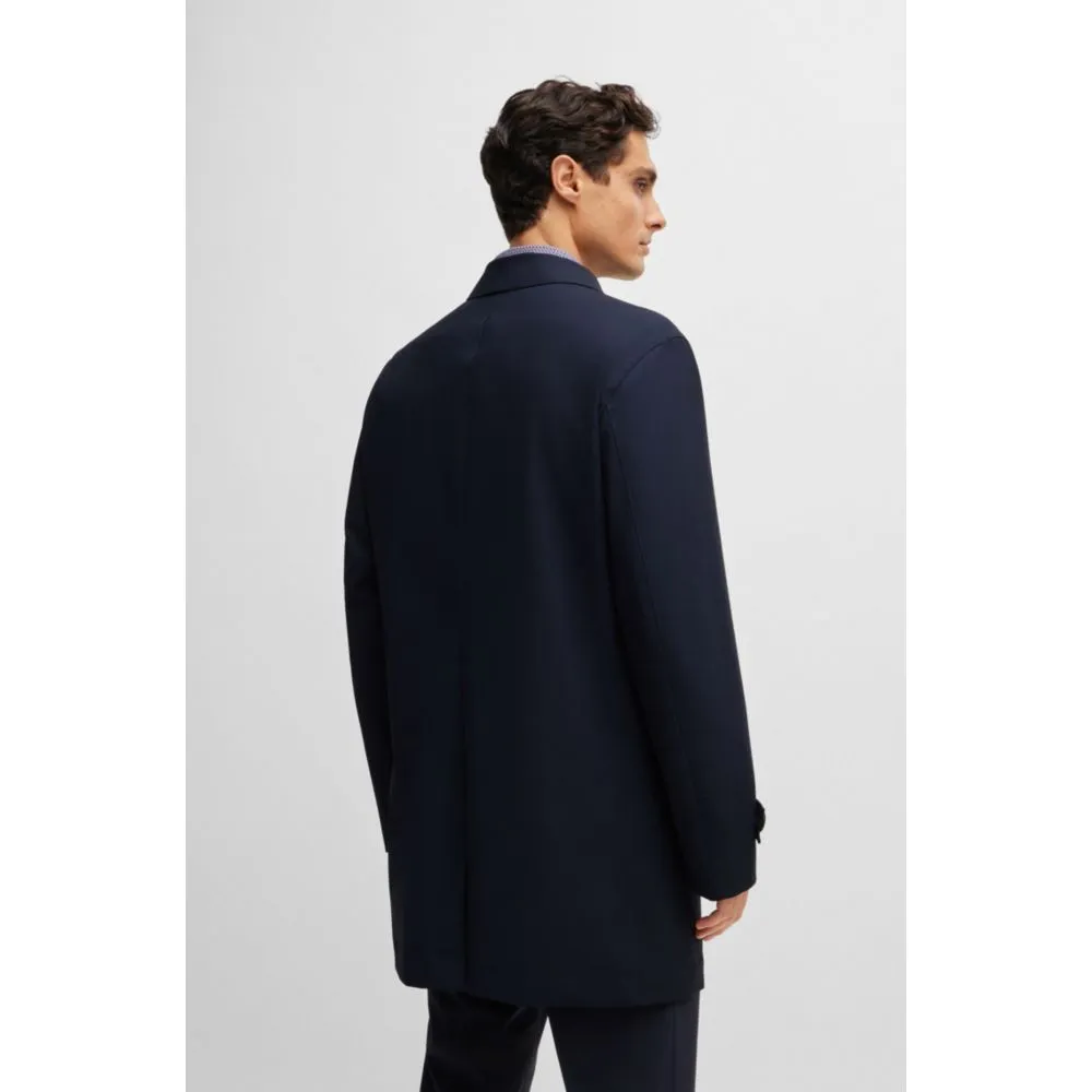 Waterproof coat blended with wool