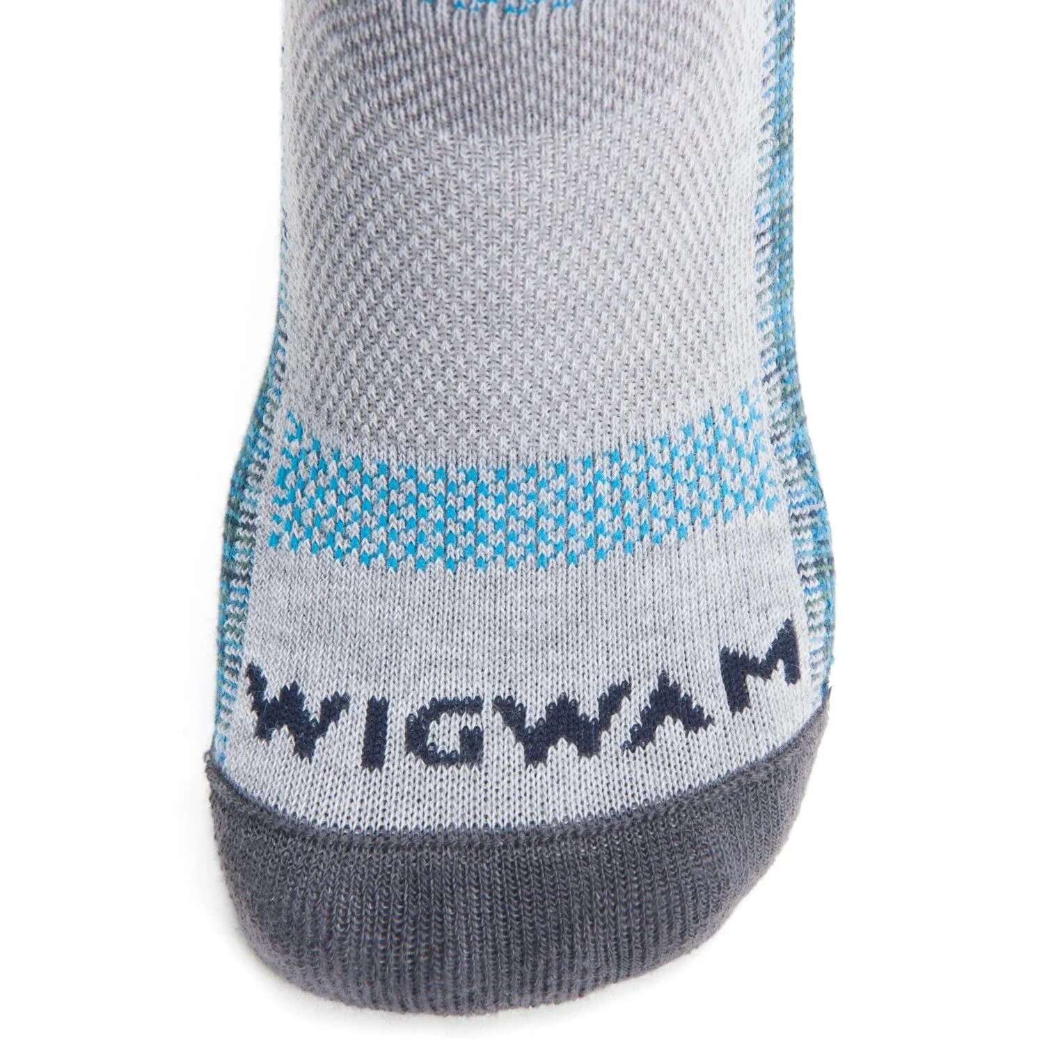 Wigwam Ultra Cool-Lite Low Cut Socks Unisex 5-9.5 Caribbean Nylon Stretch ERK766