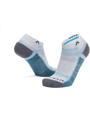 Wigwam Ultra Cool-Lite Low Cut Socks Unisex 5-9.5 Caribbean Nylon Stretch ERK766