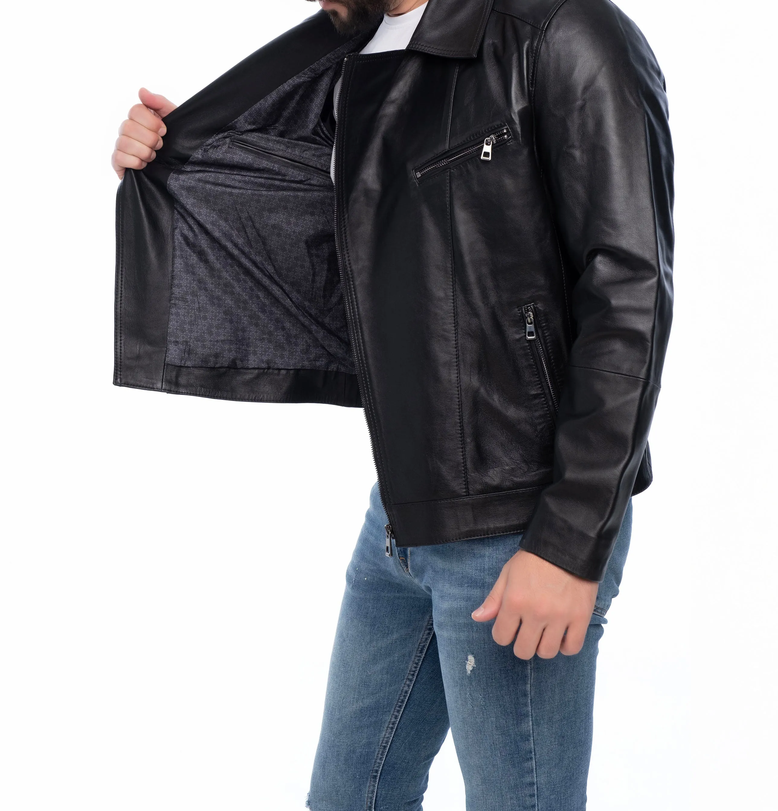 WINSTON LEATHER JACKET