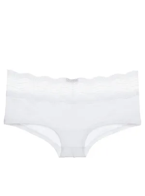Women's Dolce Boyshort In White