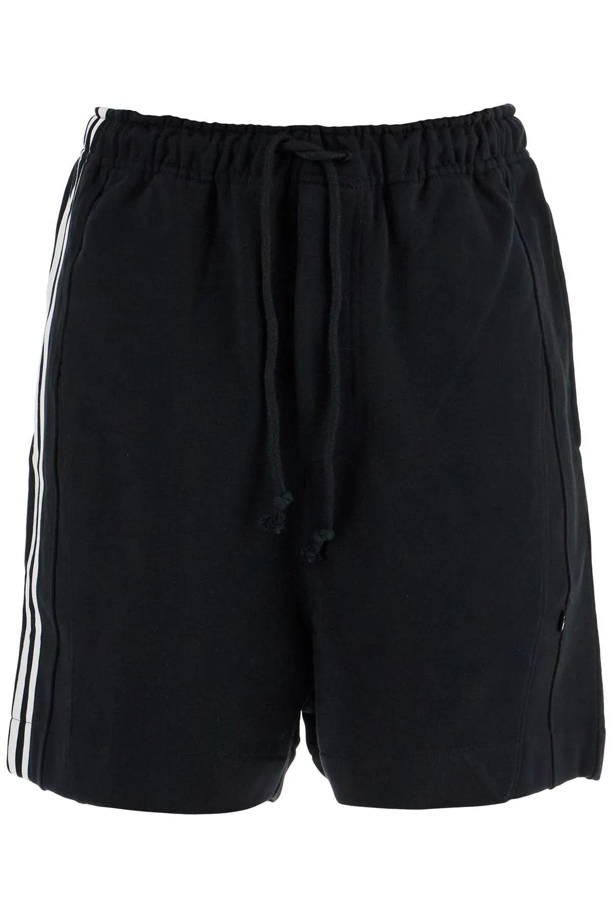 Y-3 Men's  Cotton Shorts With  Stripes